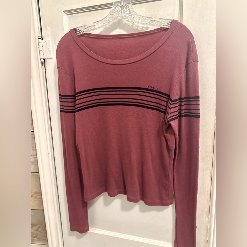Zumiez RVCA Ladies Long Sleeve Medium Tee